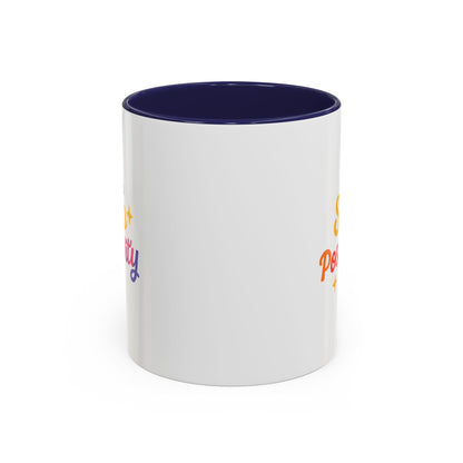 Sip Positivity Accent Coffee Mug (11, 15oz)