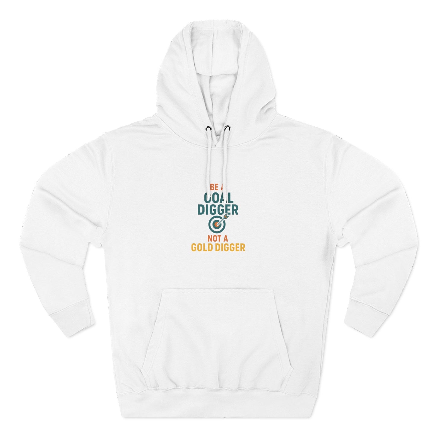 Goal Digger Funny Fleece Hoodie