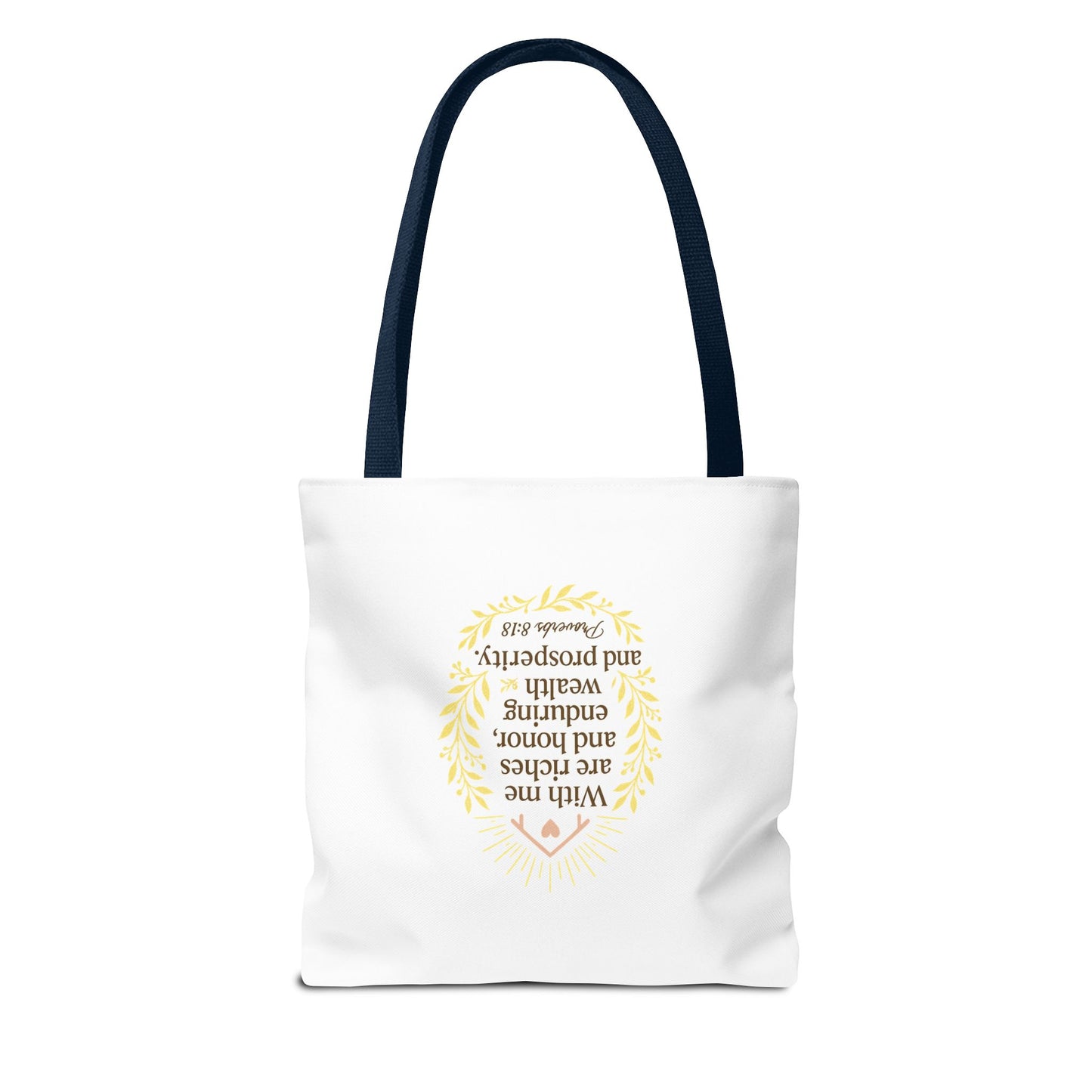 Prosperity Bible Verse Tote Bag