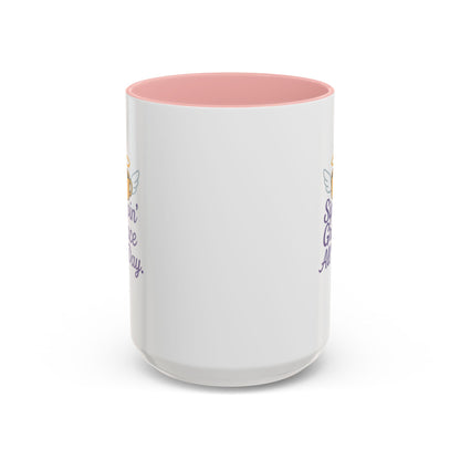 Sippin' Grace All Day Coffee Mug, Cute Coffee Cup, Inspirational Mug, Gift for Coffee Lovers, Perfect for Any Occasion