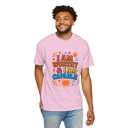Empowering Quotes Self-Love Garment-Dyed T-Shirt