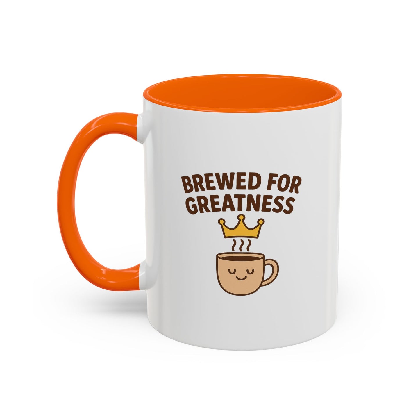 Brewed for Greatness Coffee Mug | Fun Drinking Mug, Gift for Coffee Lovers, Motivational Mug, Accent Mug for Home or Office