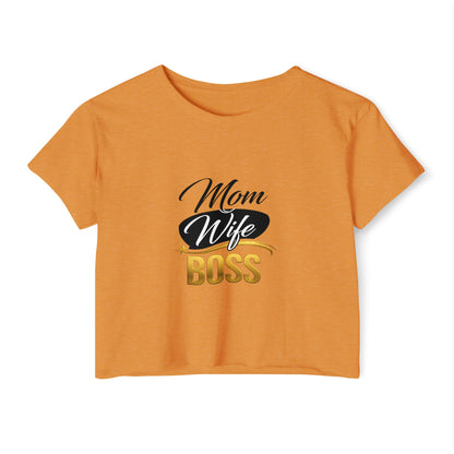 Mom Wife Boss Unisex Tee