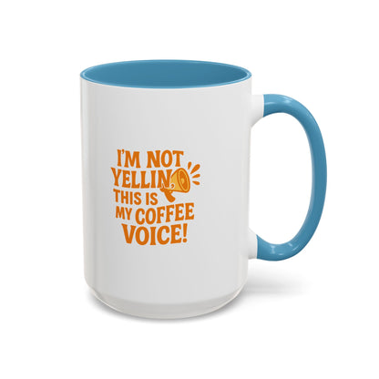 Funny Accent Coffee Mug, Gift for Coffee Lovers, Funny Mug, Unique Ceramic Mug, Novelty Gift for Friends, Home Office Decor