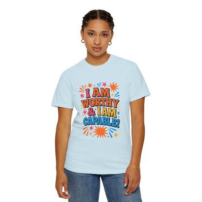 Empowering Quotes Self-Love Garment-Dyed T-Shirt