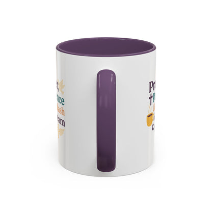 Faith-Inspired Coffee Mug - Perfect Gift for Friends and Family, Prayer Mug, Inspirational Drinkware, Christian Gift, Cute Desk Accessory
