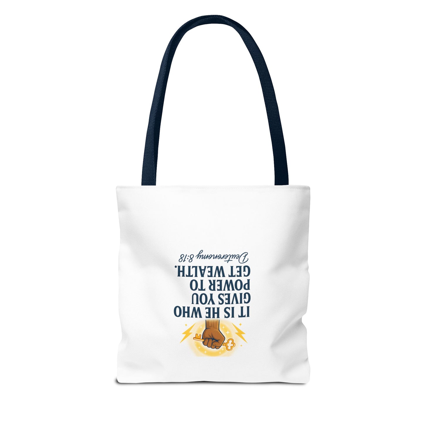 Affirmation Art Bible Verse Tote Bag