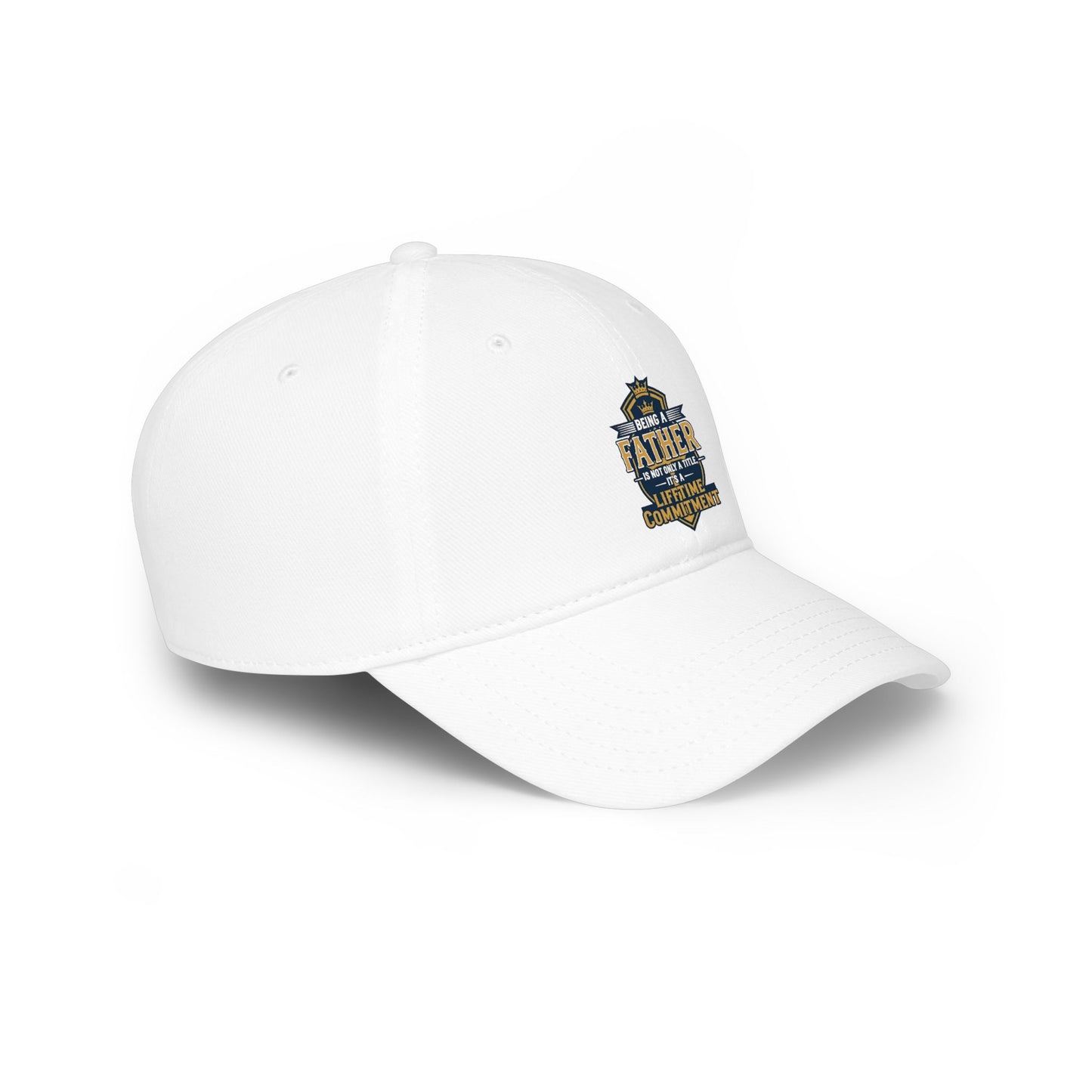 "Being a Father" Low Profile Baseball Cap – Father's Day Gift Hat
