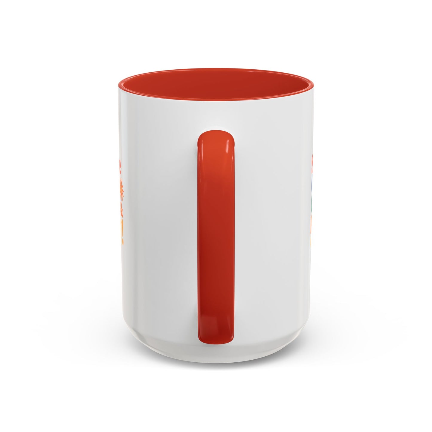 Serve God, Chill & Pray Accent Coffee Mug (11, 15oz)