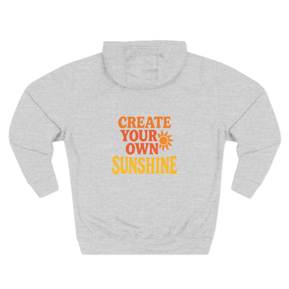 Create Your Own Sunshine Fleece Hoodie
