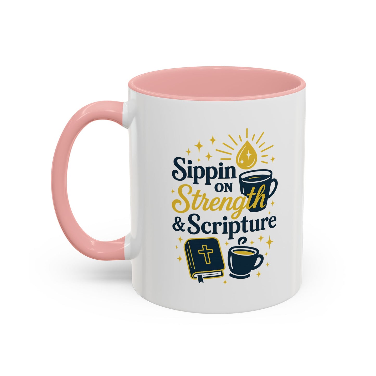 Inspirational Coffee Mug for Faith and Motivation, Perfect Gift for Christians, Scripture Quotes Mug, Cozy Beverage Companion, [...]