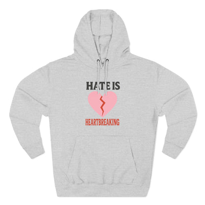 Heartbreaking Message Fleece Hoodie, Casual Wear, Gift for Her, Inspirational Hoodie, Street Style Apparel, Valentine's or [...]