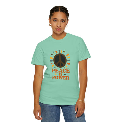 Peace Is Power Social Justice T-Shirt