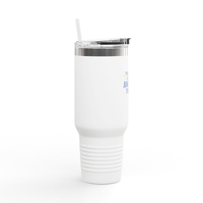 Anointed Travel Mug - 40oz Insulated Coffee Cup, Perfect Gift for Coffee Lovers, Tumblers for Road Trips, Personalized Travel Mug, Fun [...]