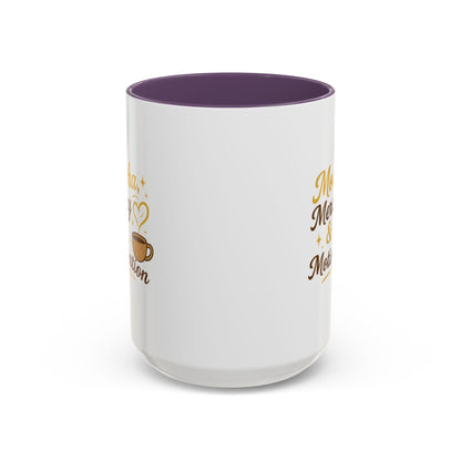 Mocha Mercy & Motivation Coffee Mug, Inspirational Coffee Cup, Gift for Coffee Lovers, Motivational Mug, Birthday Present