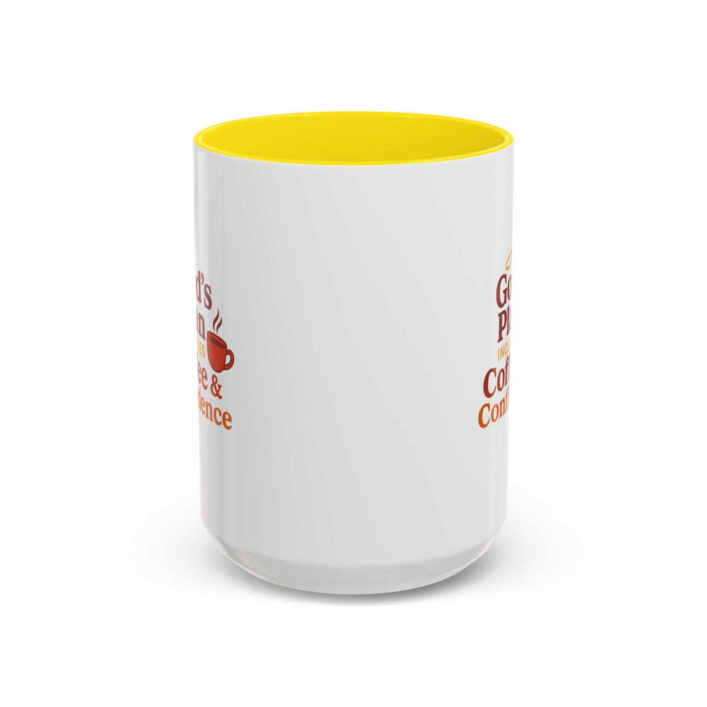 God's Plan Coffee Mug - Inspirational Gift for Coffee Lovers, Unique Christian Mug, Motivational Kitchen Decor, Coffee & Confidence