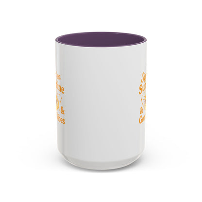 Sippin' on Sunshine Coffee Mug, Positive Vibes Mug, Gift for Coffee Lovers, Inspirational Mug, Housewarming Gift, Fun Drinkware
