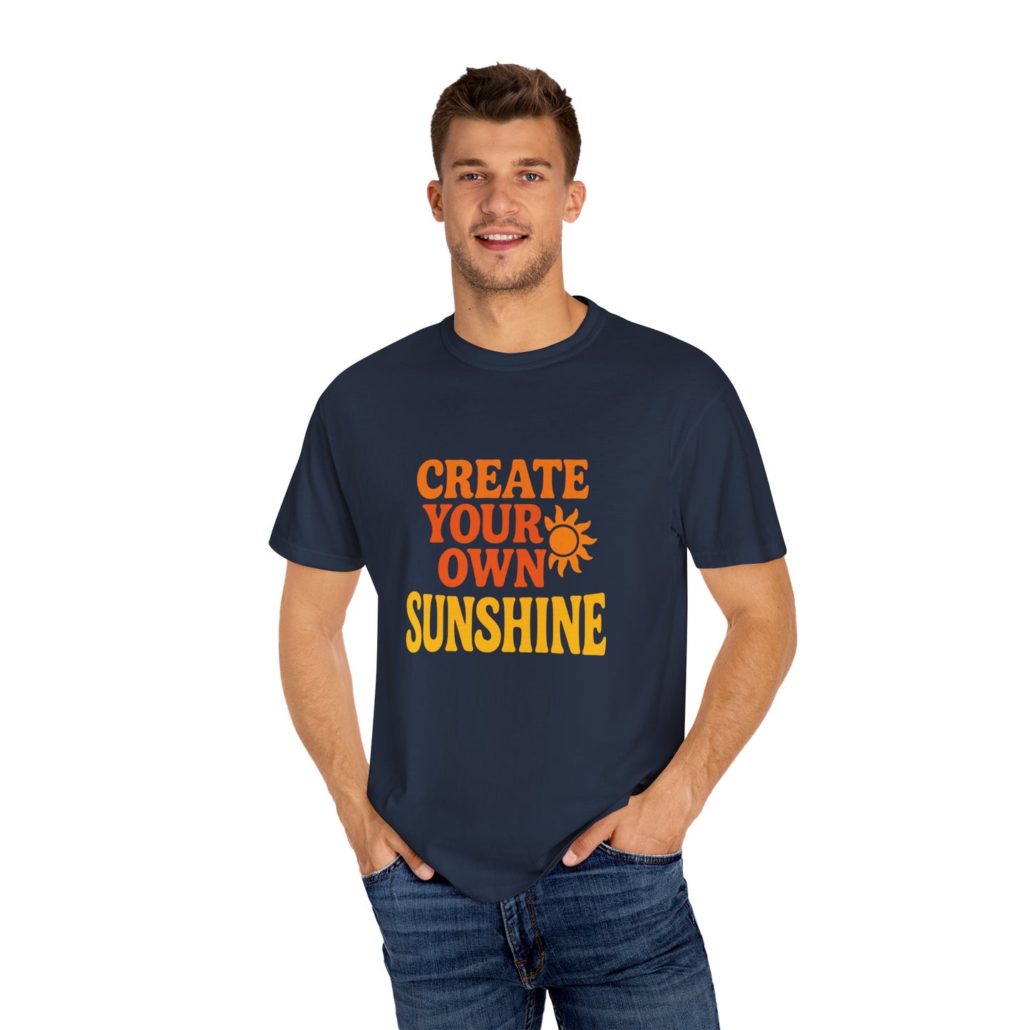 Create Your Own Sunshine Garment-Dyed T-Shirt
