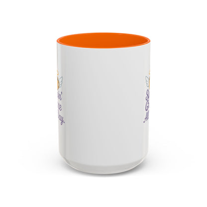Sippin' Grace All Day Coffee Mug, Cute Coffee Cup, Inspirational Mug, Gift for Coffee Lovers, Perfect for Any Occasion