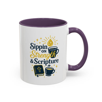 Inspirational Coffee Mug for Faith and Motivation, Perfect Gift for Christians, Scripture Quotes Mug, Cozy Beverage Companion, [...]