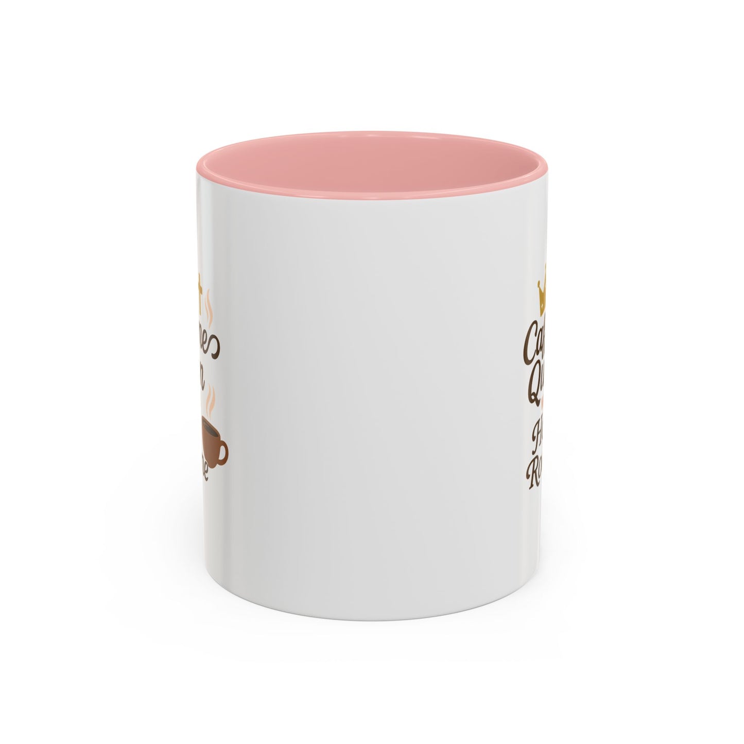 Caffeine Queen Coffee Mug | Holy Routine Gift, Inspirational Cup, Drinkware for Coffee Lovers, Motivational Mug, Morning Routine
