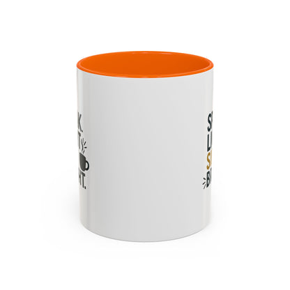 Accent Coffee Mug: Speak Light Sip Bright, Motivational Drinkware, Gift for Coffee Lovers, Inspirational Mug, Home and Office Decor