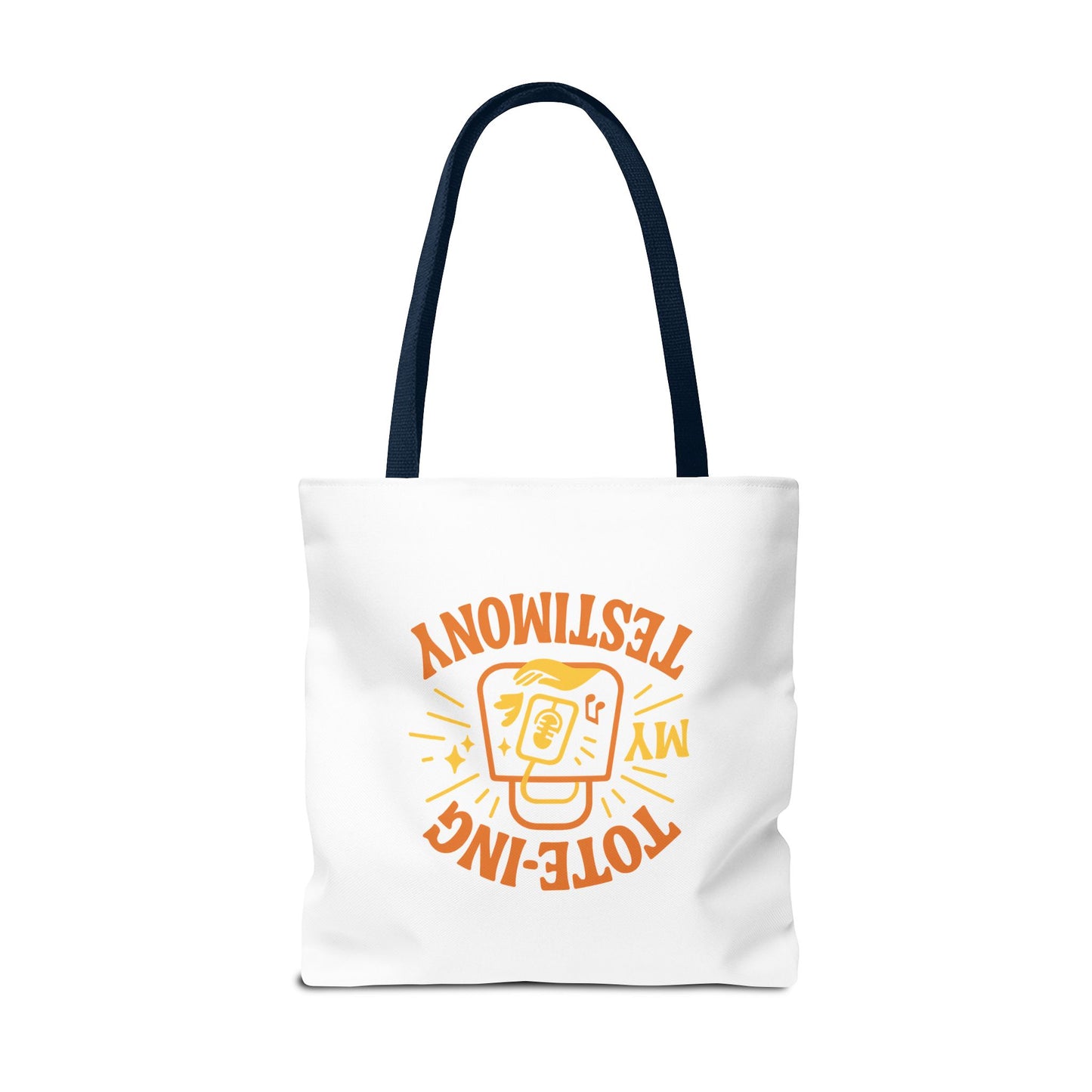 My Testimony Inspirational Tote Bag