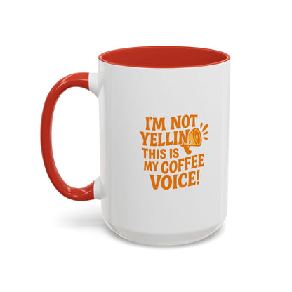Funny Accent Coffee Mug, Gift for Coffee Lovers, Funny Mug, Unique Ceramic Mug, Novelty Gift for Friends, Home Office Decor