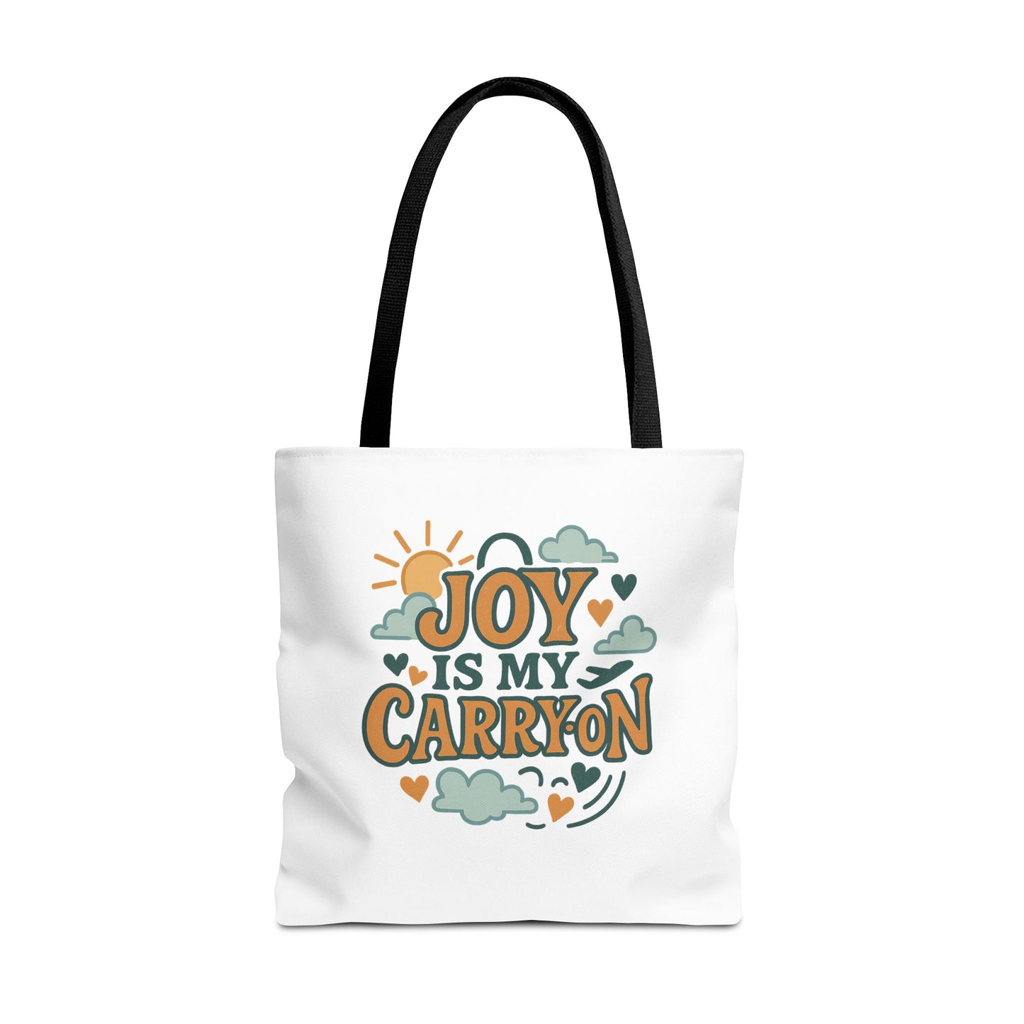 Joyful Carryall Tote Bag | Eco-Friendly Shopper | Perfect for Gifts, Organizing, Travel, Beach Days, and Everyday Errands