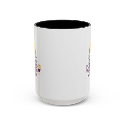 Latte-Loving Queen Coffee Mug - Perfect for Coffee Lovers, Birthday Gift, Personalized Kitchen Decor, Mother's Day Gift, Fun Office Mug