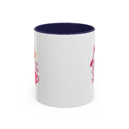 Joyful Accent Coffee Mug - 11/15oz, Colorful Sip Design, Perfect Gift for Coffee Lovers, Birthdays, Holidays, Housewarming
