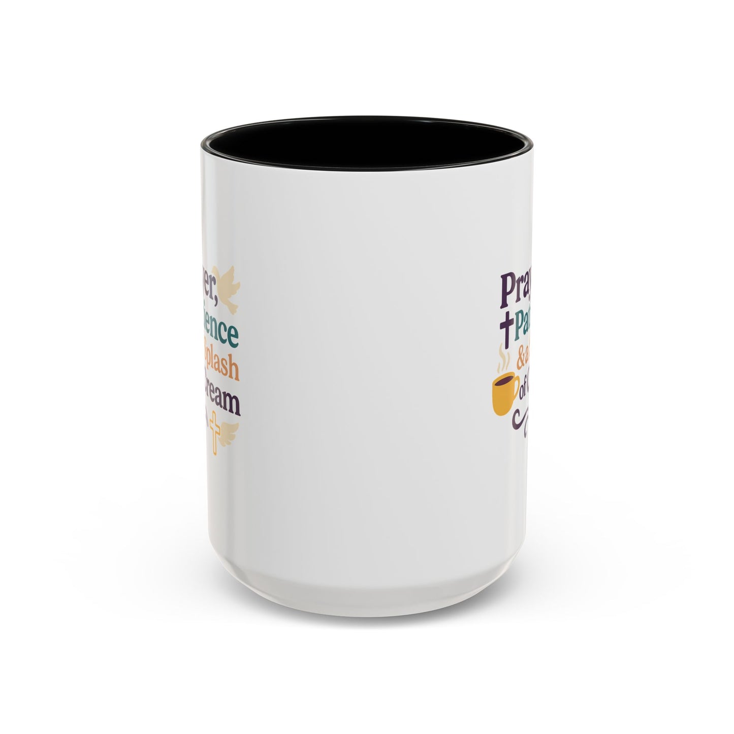 Faith-Inspired Coffee Mug - Perfect Gift for Friends and Family, Prayer Mug, Inspirational Drinkware, Christian Gift, Cute Desk Accessory
