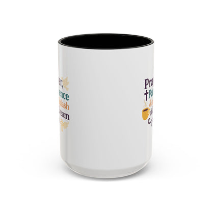Faith-Inspired Coffee Mug - Perfect Gift for Friends and Family, Prayer Mug, Inspirational Drinkware, Christian Gift, Cute Desk Accessory