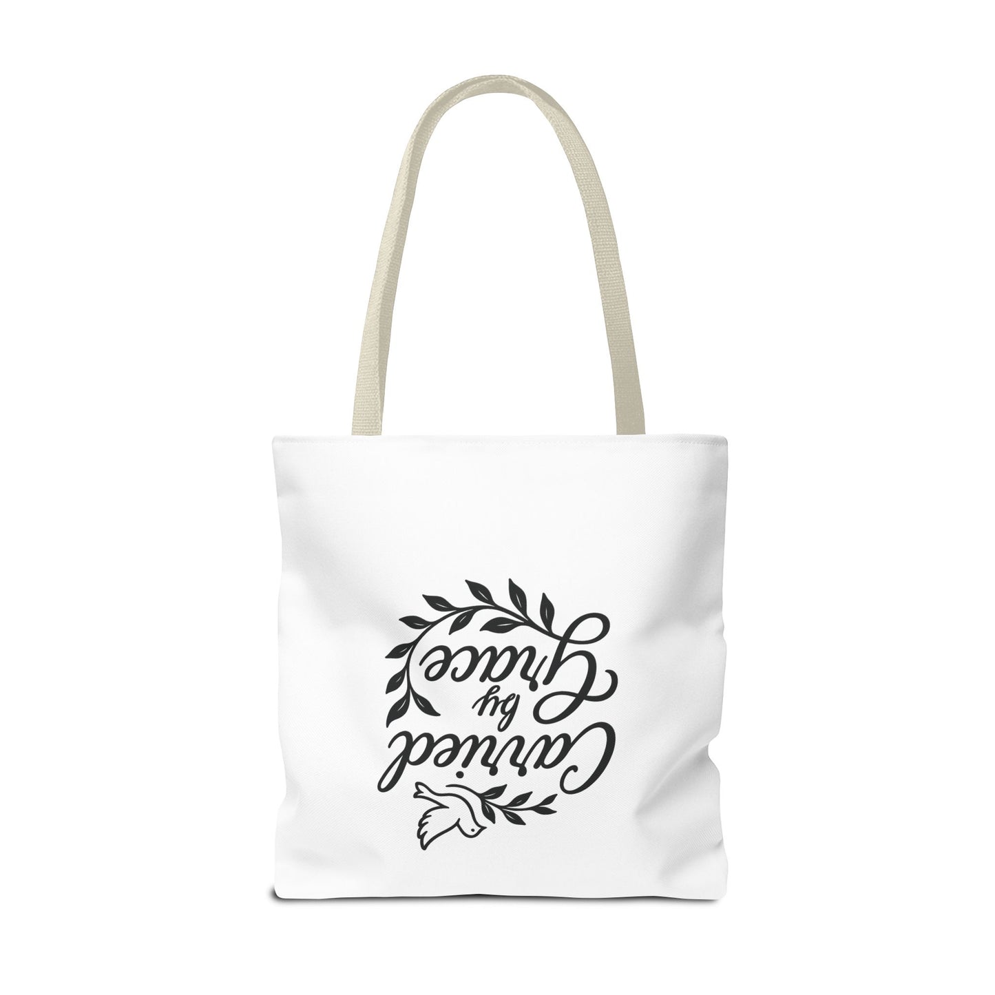 Carried by Grace Faith Tote Bag