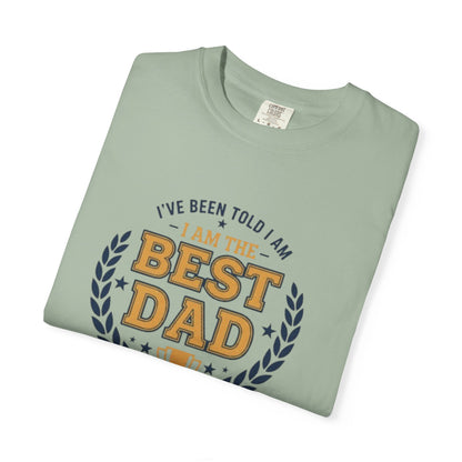 Best Dad T-Shirt - "I Am The Best Dad" Trophy Tee for Father's Day & Gifts