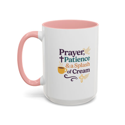 Faith-Inspired Coffee Mug - Perfect Gift for Friends and Family, Prayer Mug, Inspirational Drinkware, Christian Gift, Cute Desk Accessory