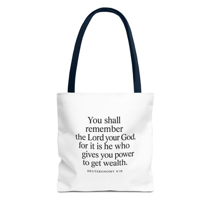 Inspirational Tote Bag - Faith Quote, Bible Verse Gift, Christian Tote, Scripture Bag, Positive Affirmation Accessory
