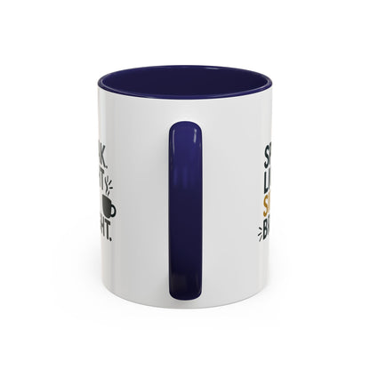 Accent Coffee Mug - Speak Light Sip Bright - Inspirational Coffee Cup, Unique Gift, Kitchen Decor, Motivational Mug, Personalize Your Sip