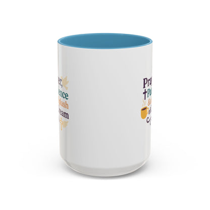 Faith-Inspired Coffee Mug - Perfect Gift for Friends and Family, Prayer Mug, Inspirational Drinkware, Christian Gift, Cute Desk Accessory