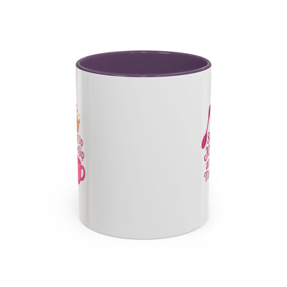 Joyful Crown Accent Coffee Mug | Perfect for Birthdays, Gifts, Home Decor, Coffee Lovers, Daily Motivation