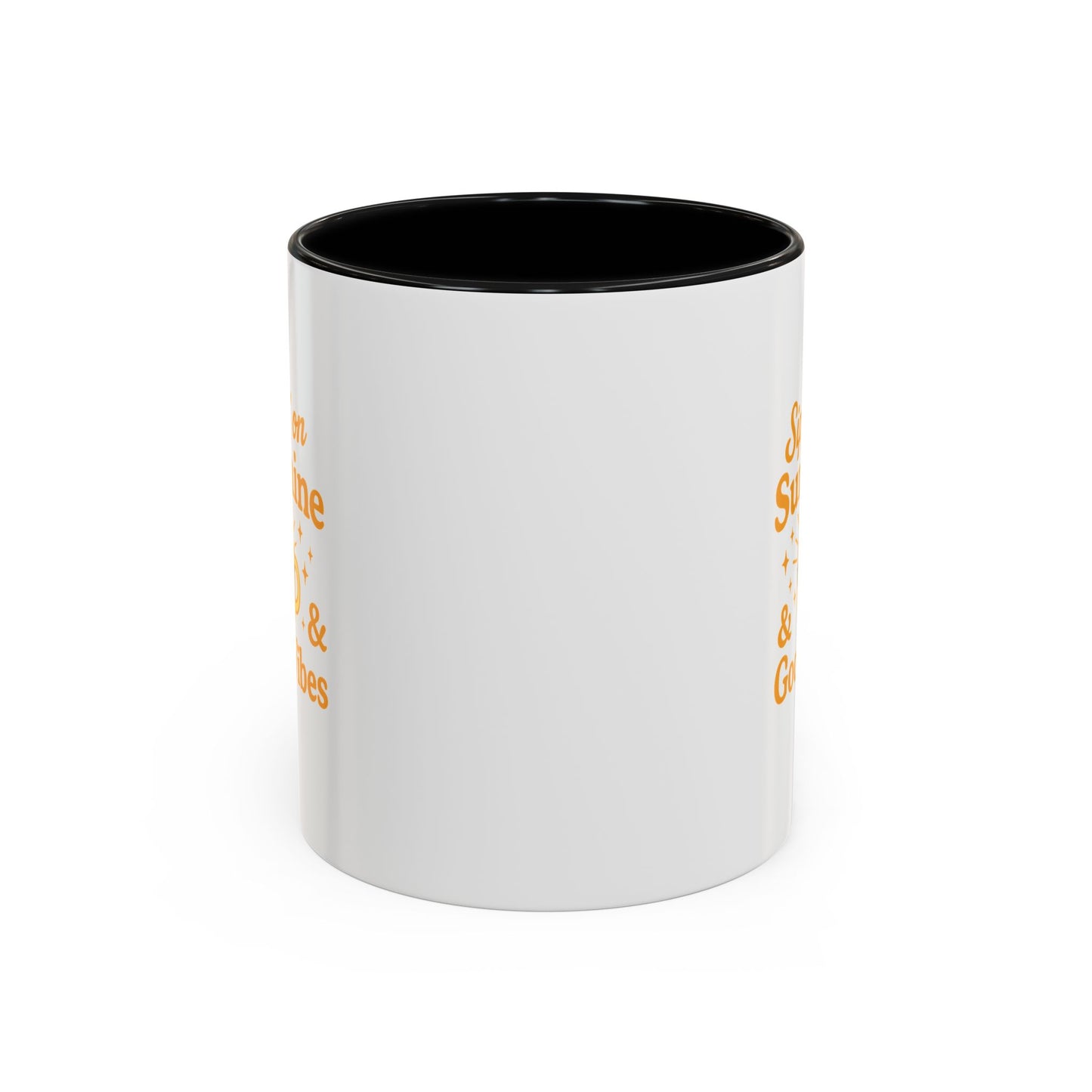 Sippin' on Sunshine Coffee Mug, Positive Vibes Mug, Gift for Coffee Lovers, Inspirational Mug, Housewarming Gift, Fun Drinkware