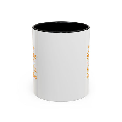 Sippin' on Sunshine Coffee Mug, Positive Vibes Mug, Gift for Coffee Lovers, Inspirational Mug, Housewarming Gift, Fun Drinkware