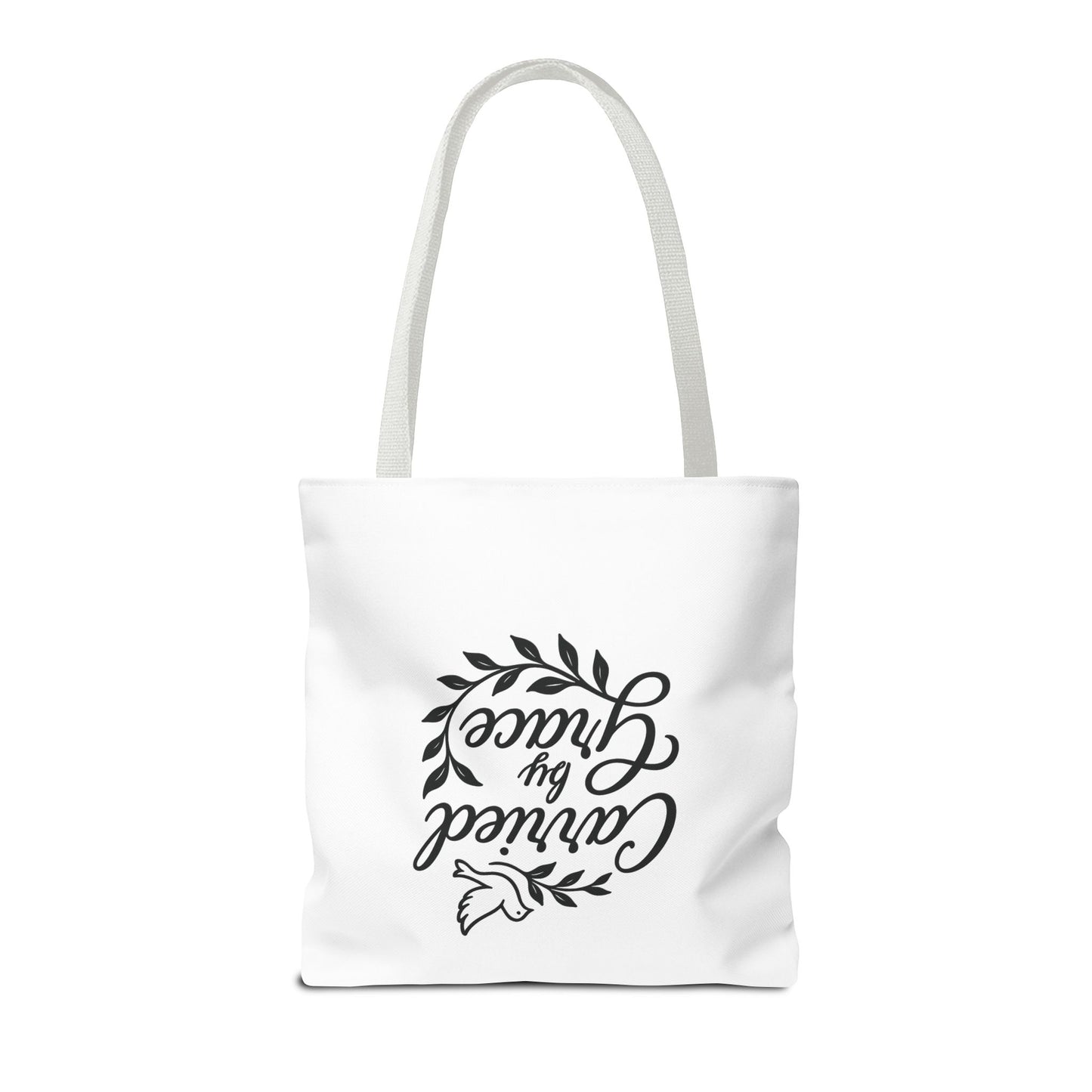 Carried by Grace Faith Tote Bag