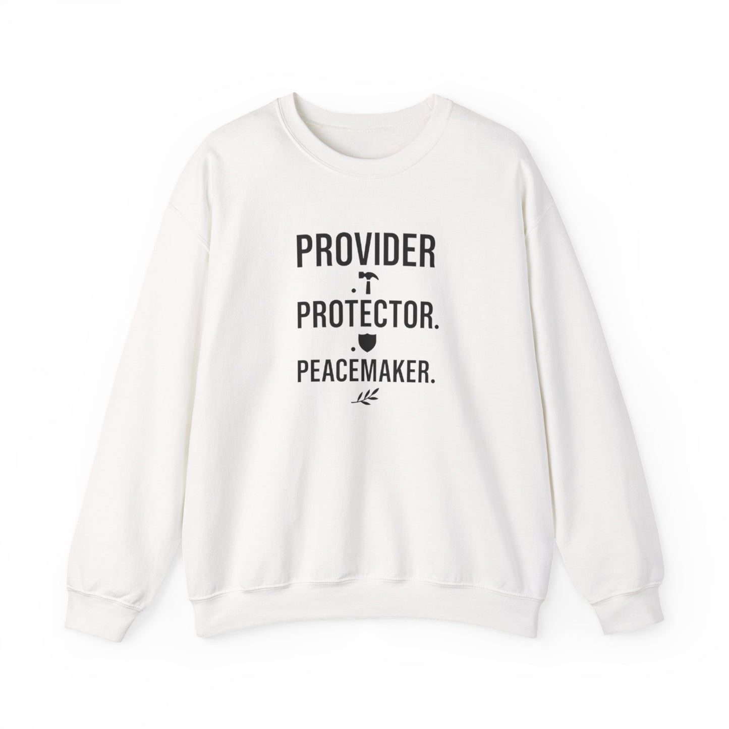 Provider Protector Peacemaker Sweatshirt – Inspirational Crewneck