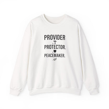 Provider Protector Peacemaker Sweatshirt – Inspirational Crewneck