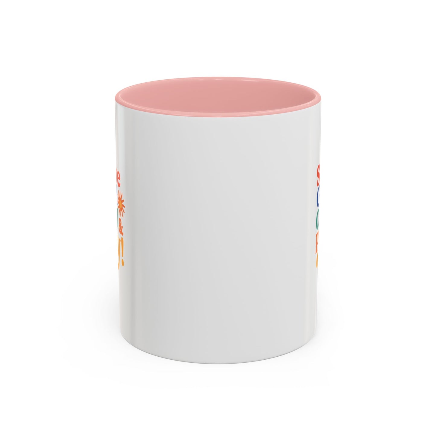 Serve God, Chill & Pray Accent Coffee Mug (11, 15oz)