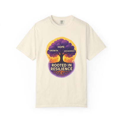 Rooted in Resilience T-Shirt — Hope, Growth & Empowerment Graphic Tee