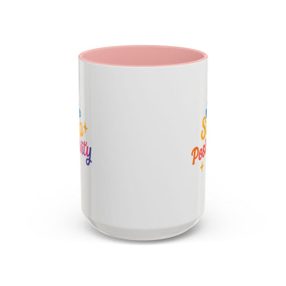 Sip Positivity Accent Coffee Mug (11, 15oz)