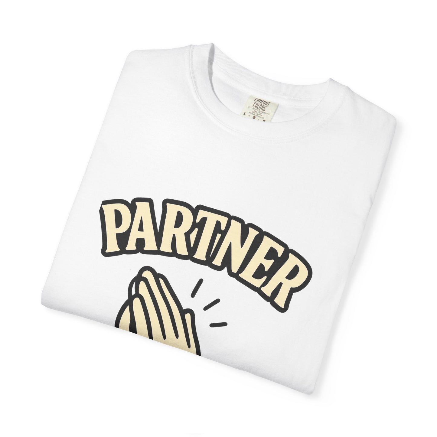 Partner Graphic Tee, Unisex T-Shirt, Couples Gift, Relationship Apparel, Casual Streetwear, Cute Partner Shirt