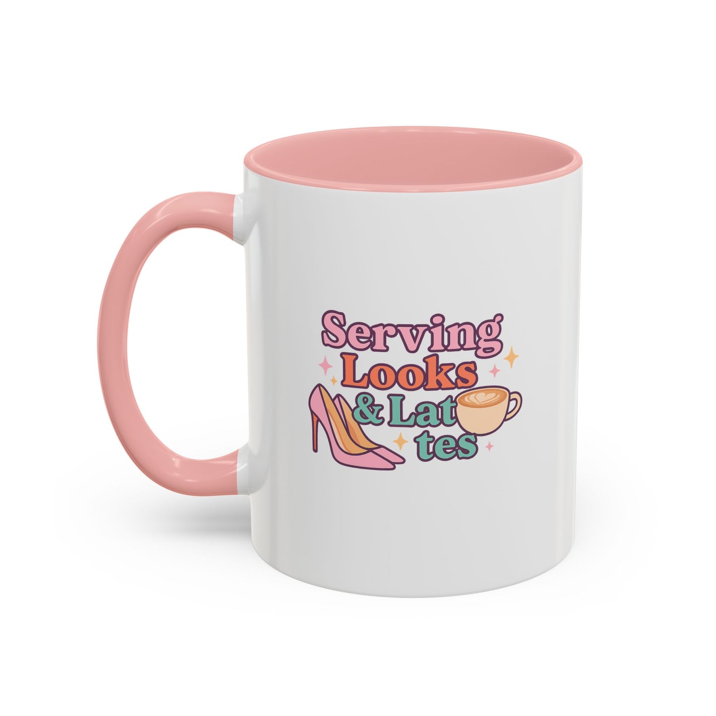 Chic Coffee Mug: Serving Looks & Lattes | Trendy Gift for Coffee Lovers, Fashion Enthusiasts, Housewarming, Birthdays, Mom's Day